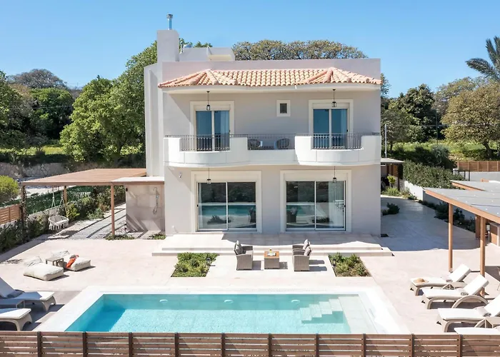 Aeon Rhodes - New With Private Pool Villa Rhodes City